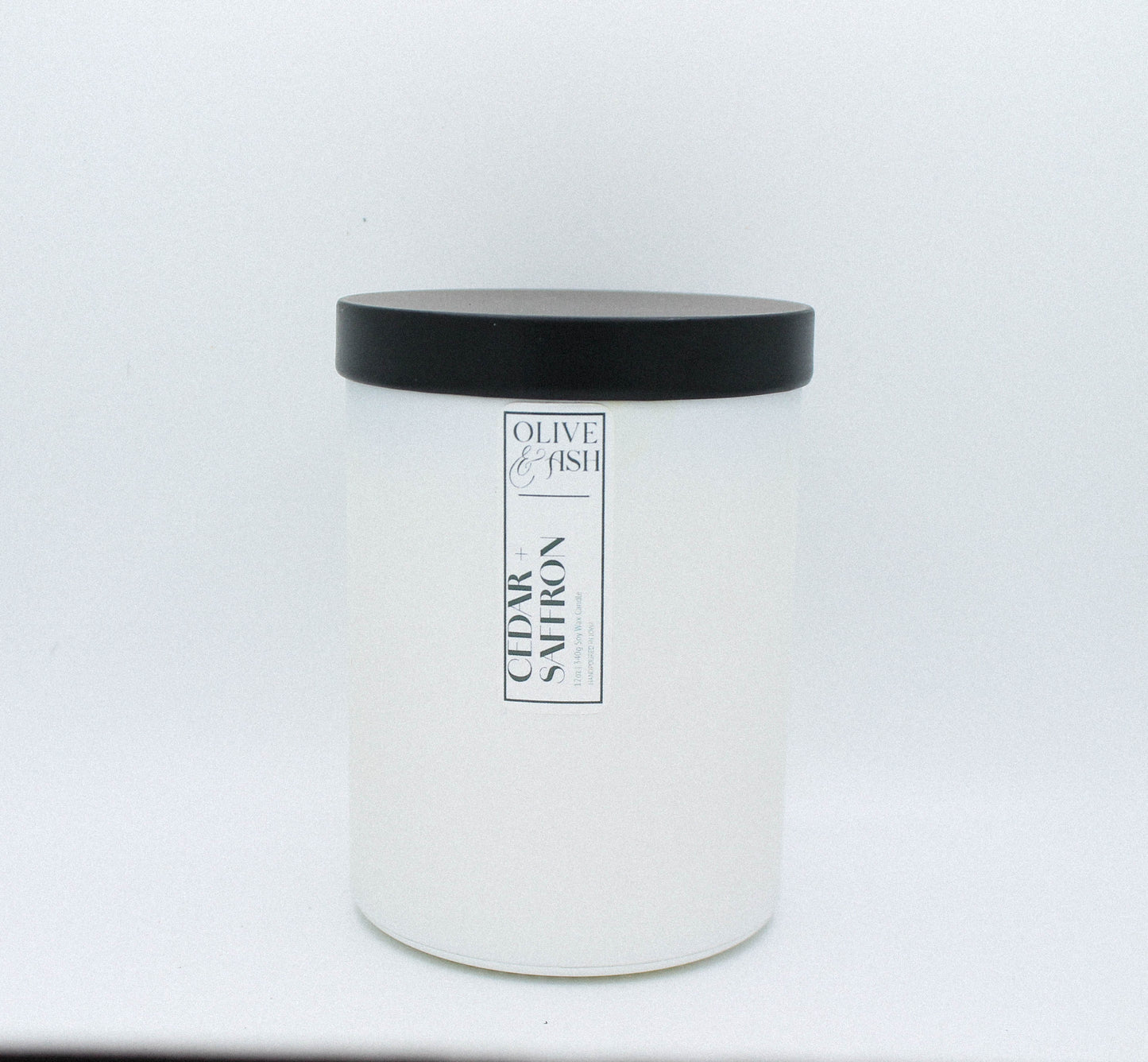 Cedar & Saffron Soy Candle