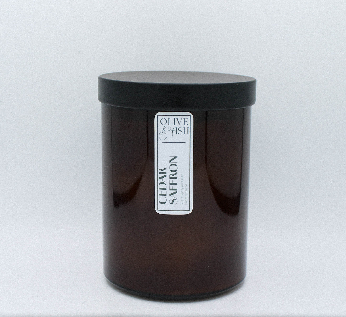 Cedar & Saffron Soy Candle
