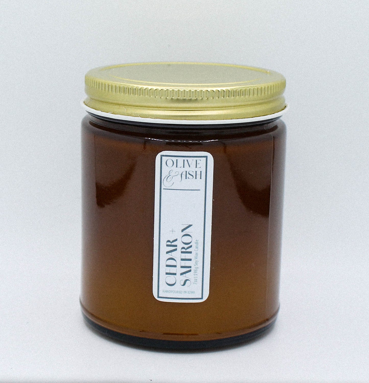 Cedar & Saffron Soy Candle
