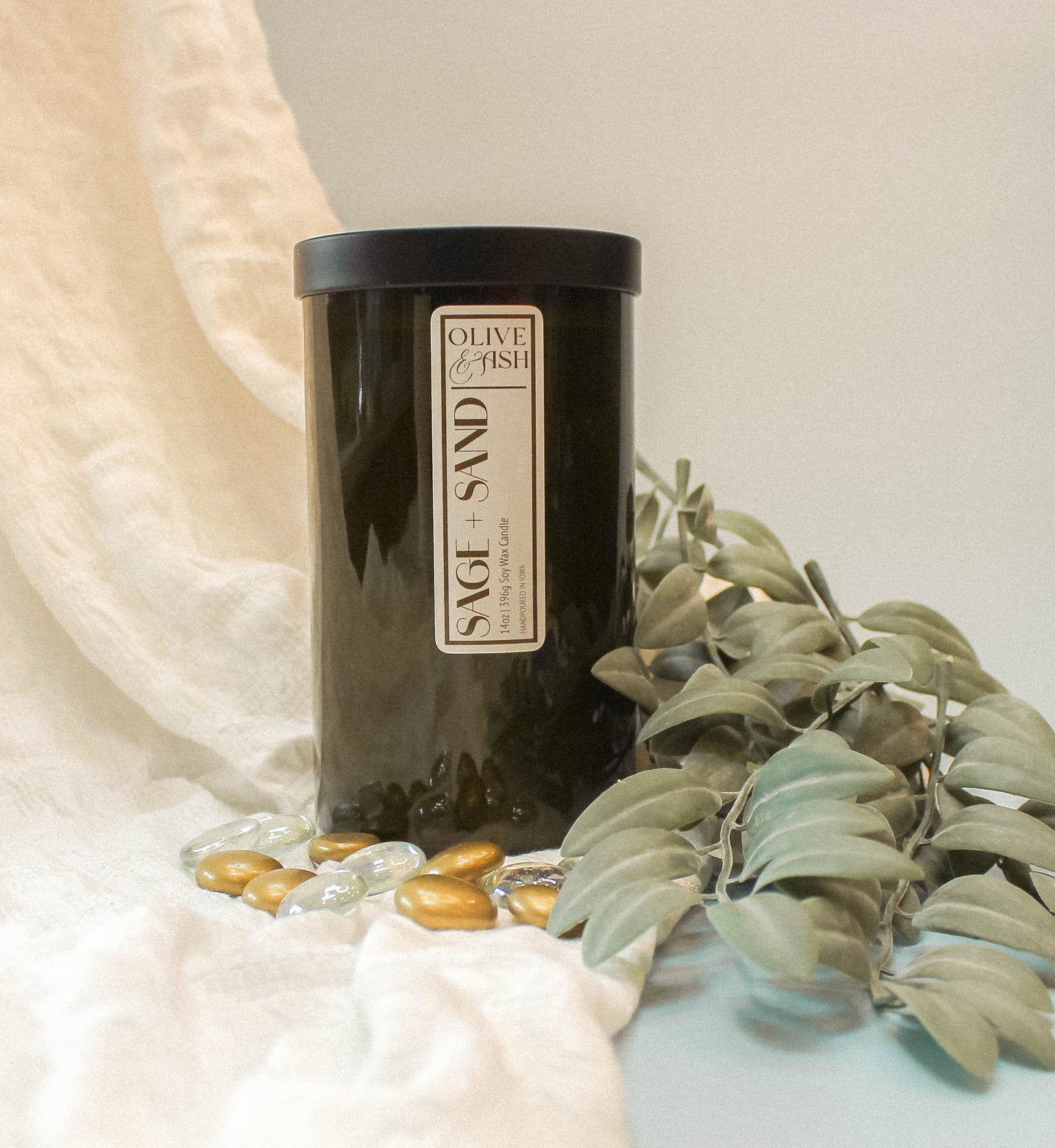 Sage & Sand Soy Candle