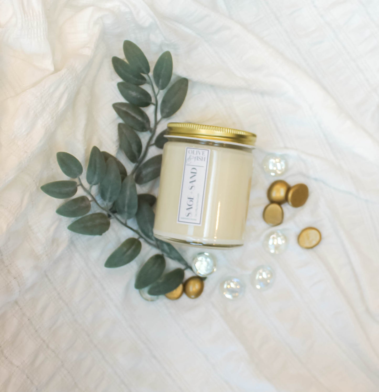 Sage & Sand Soy Candle