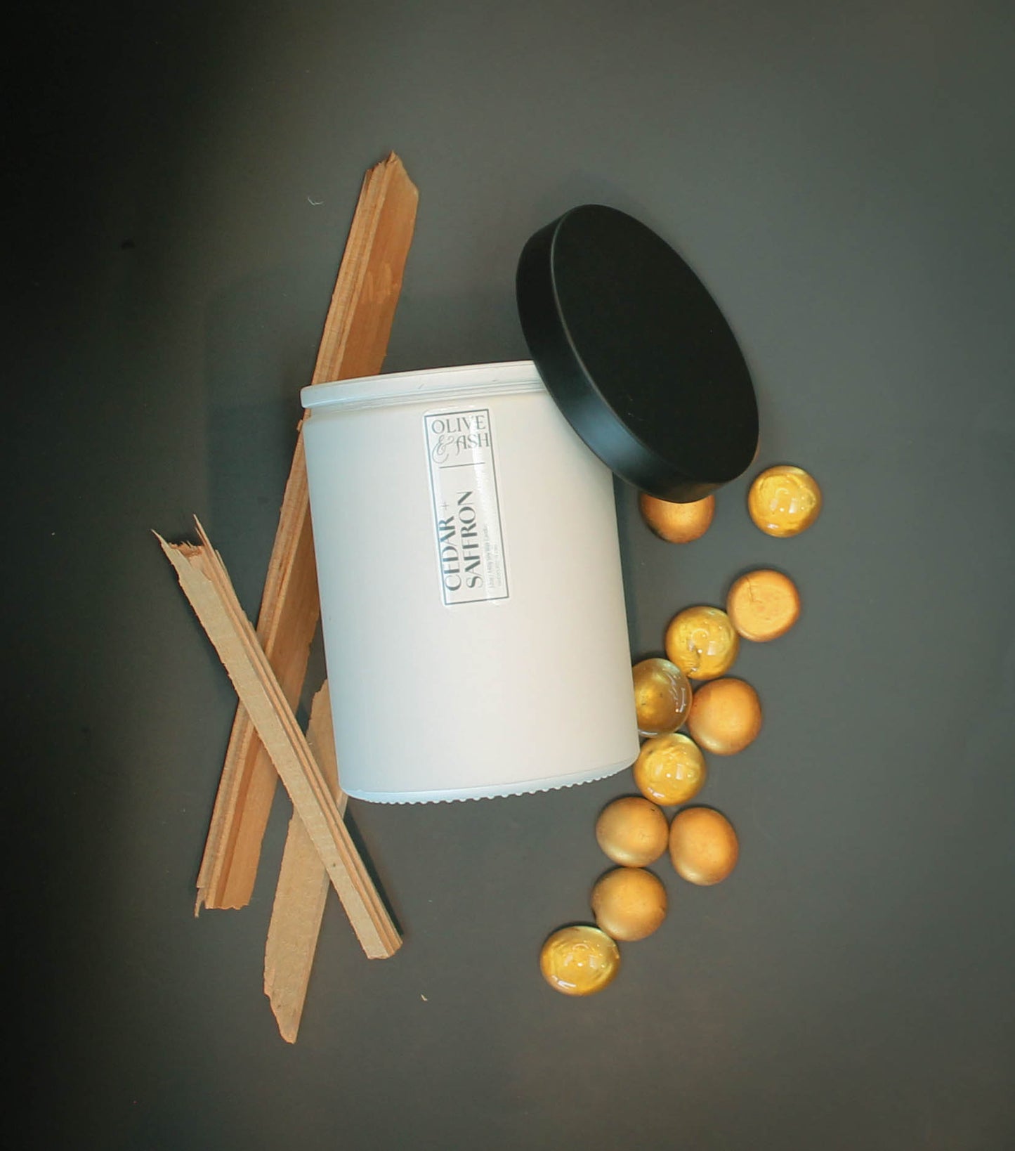 Cedar & Saffron Soy Candle