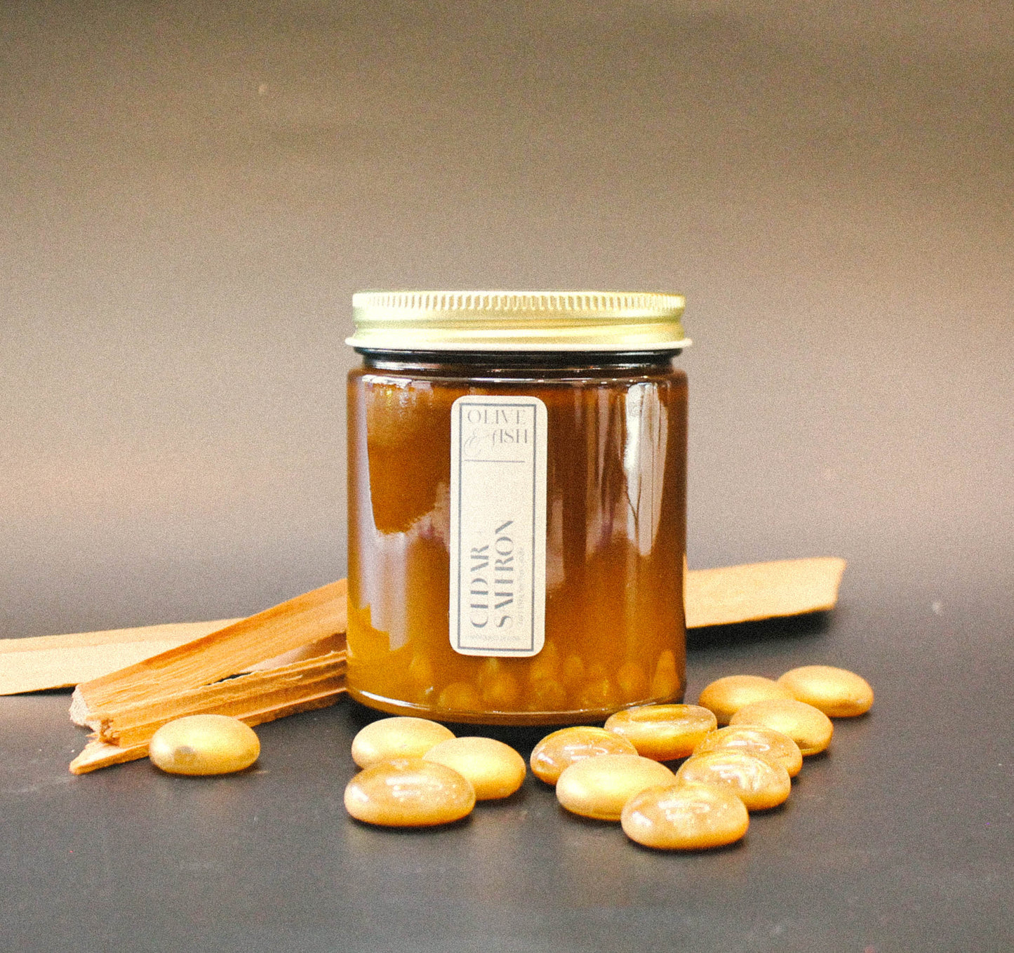 Cedar & Saffron Soy Candle