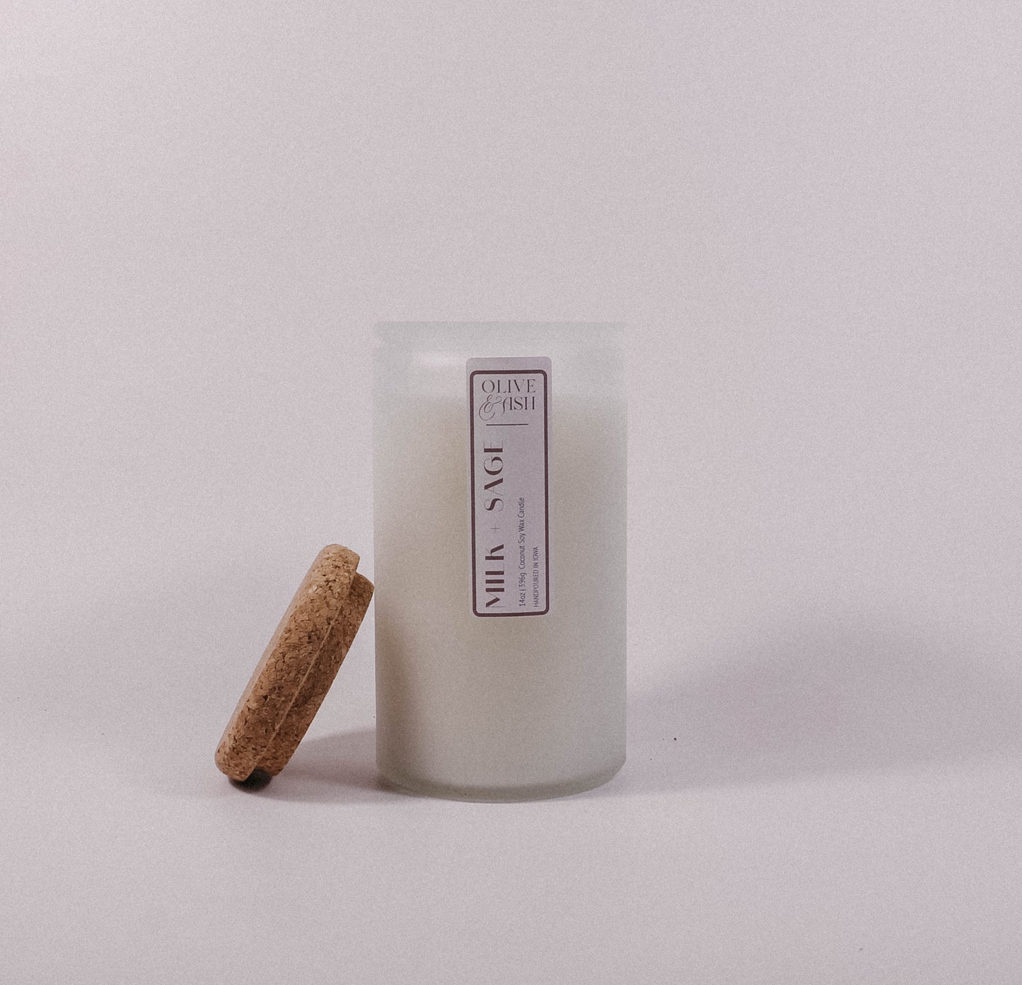 Milk + Sage | 14oz Candle