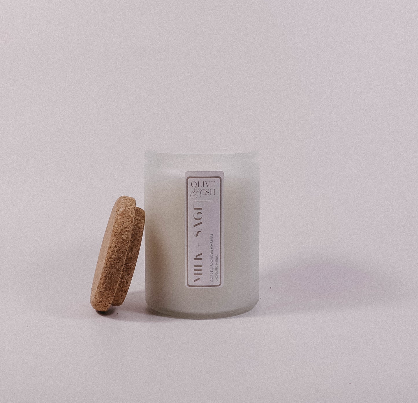 Milk + Sage | 11oz Candle