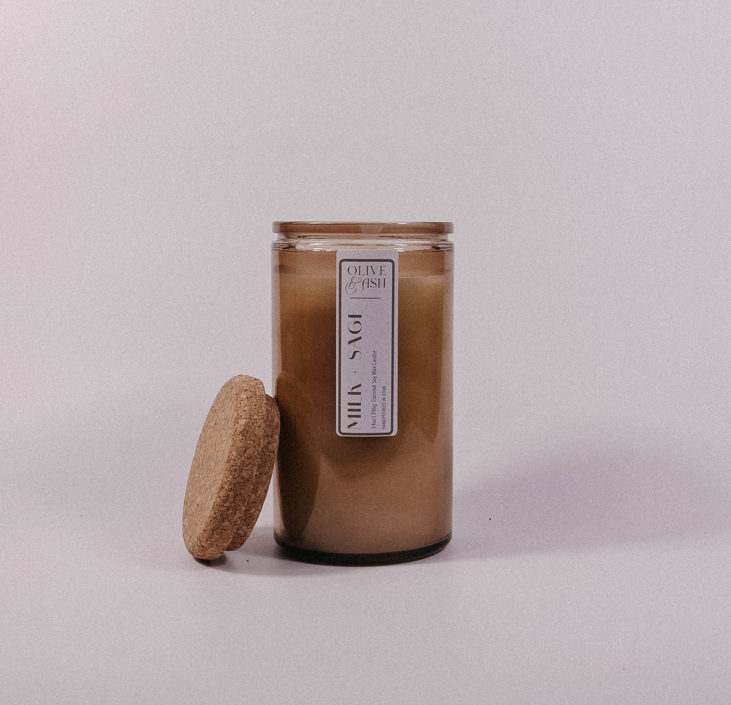 Milk + Sage | 14oz Candle