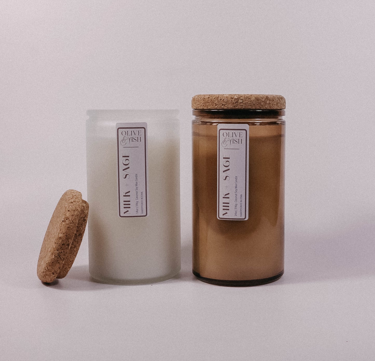 Milk + Sage | 14oz Candle