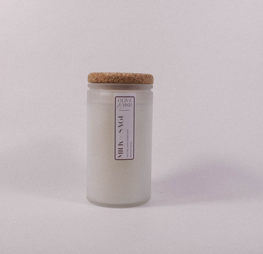 Milk + Sage | 14oz Candle