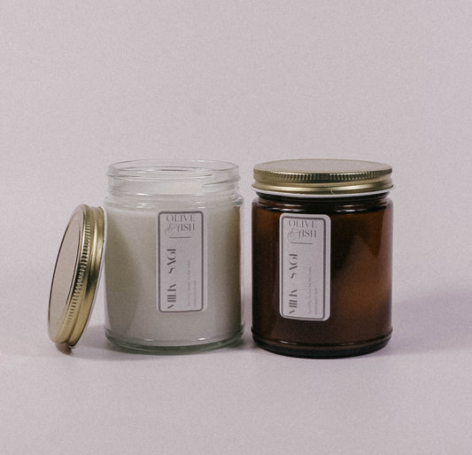 Milk + Sage | 7oz Candle