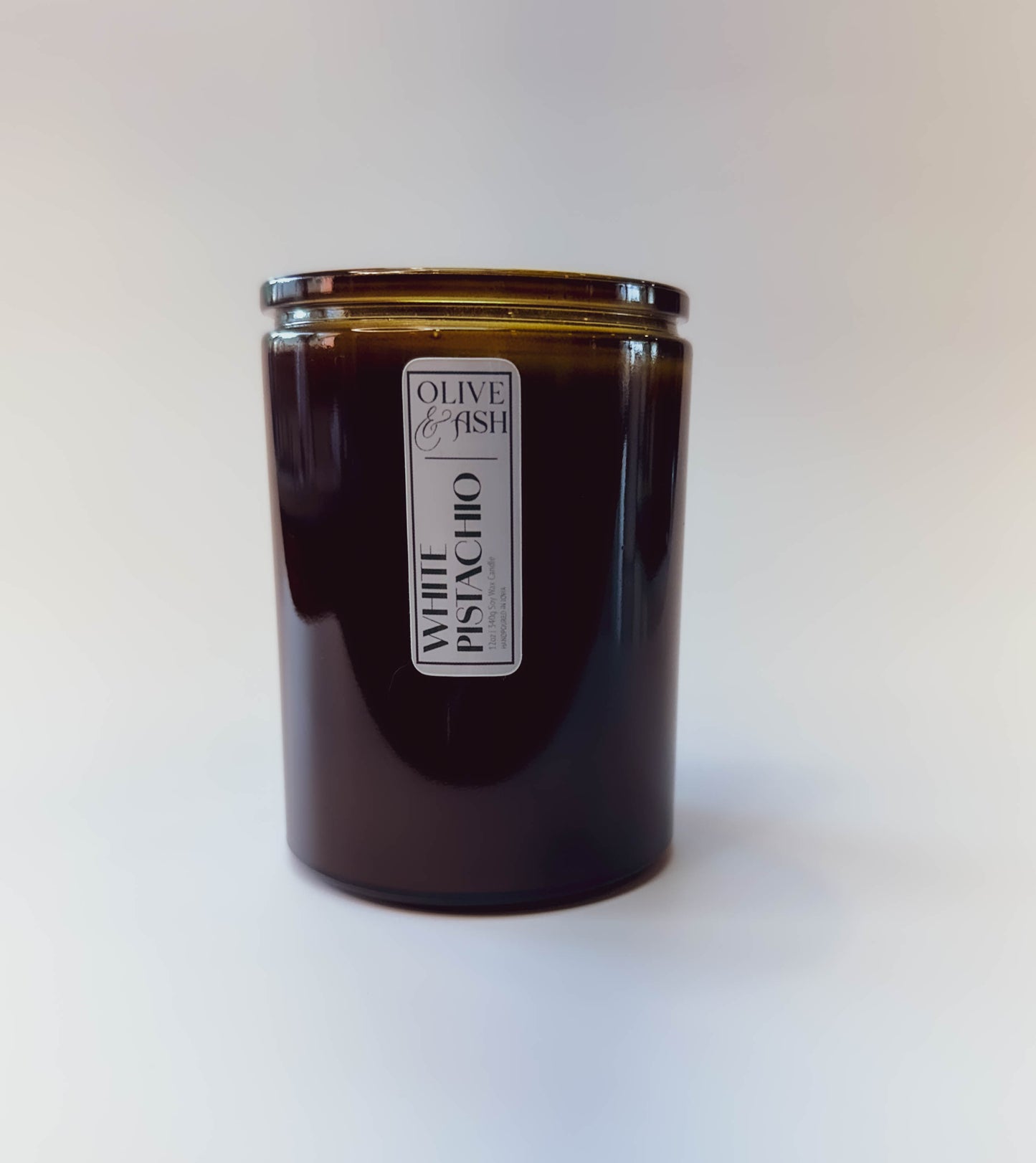 White Pistachio Soy Candle