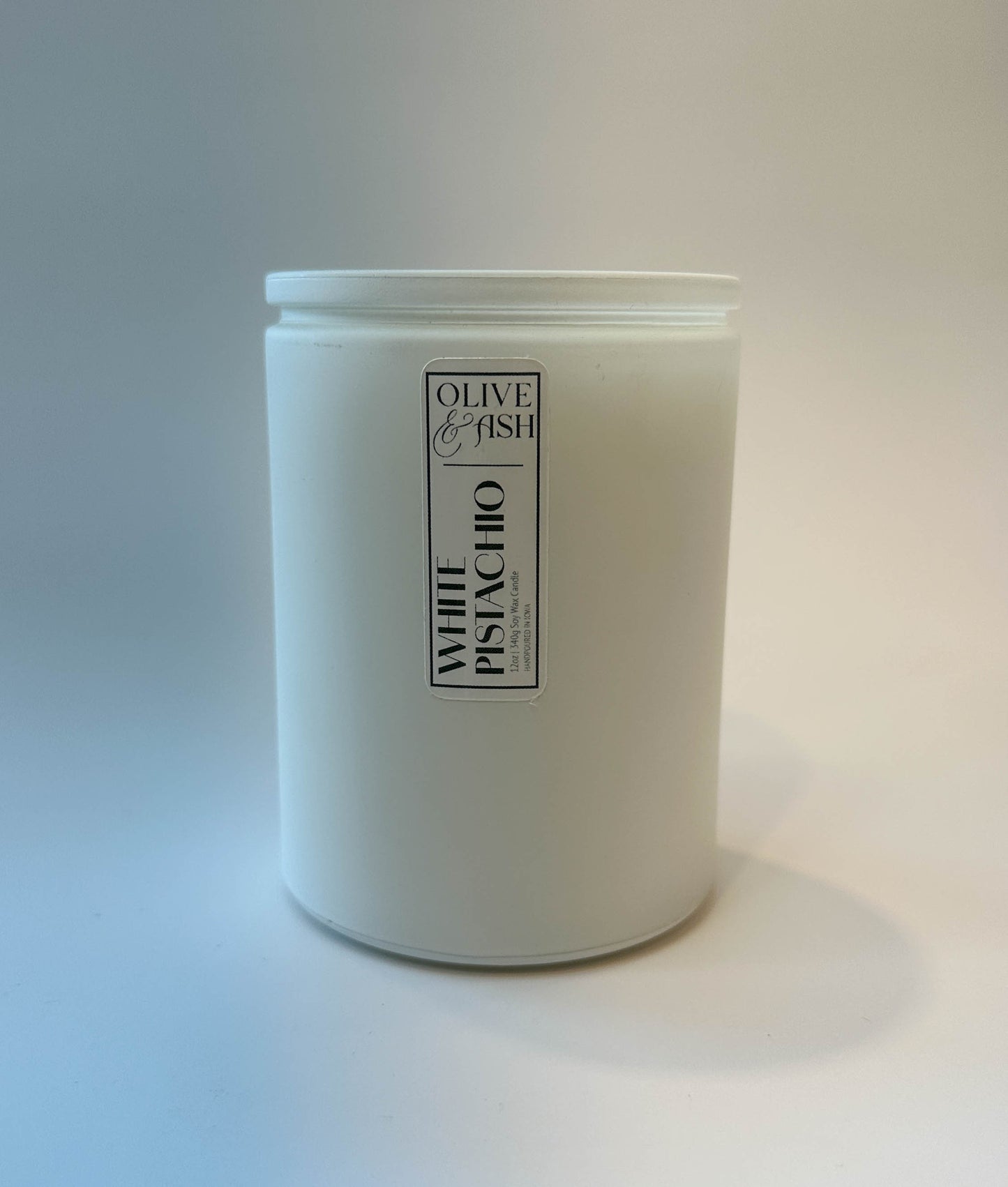 White Pistachio Soy Candle