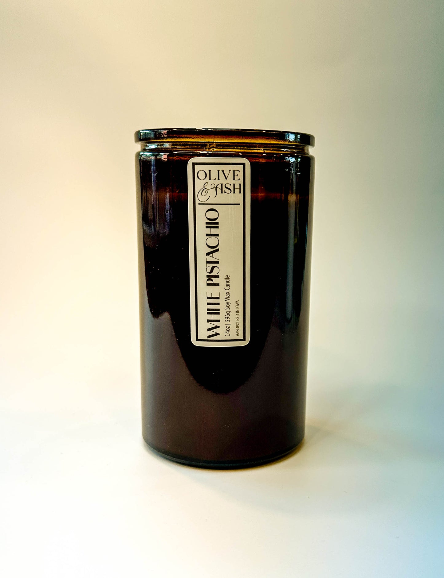 White Pistachio Soy Candle
