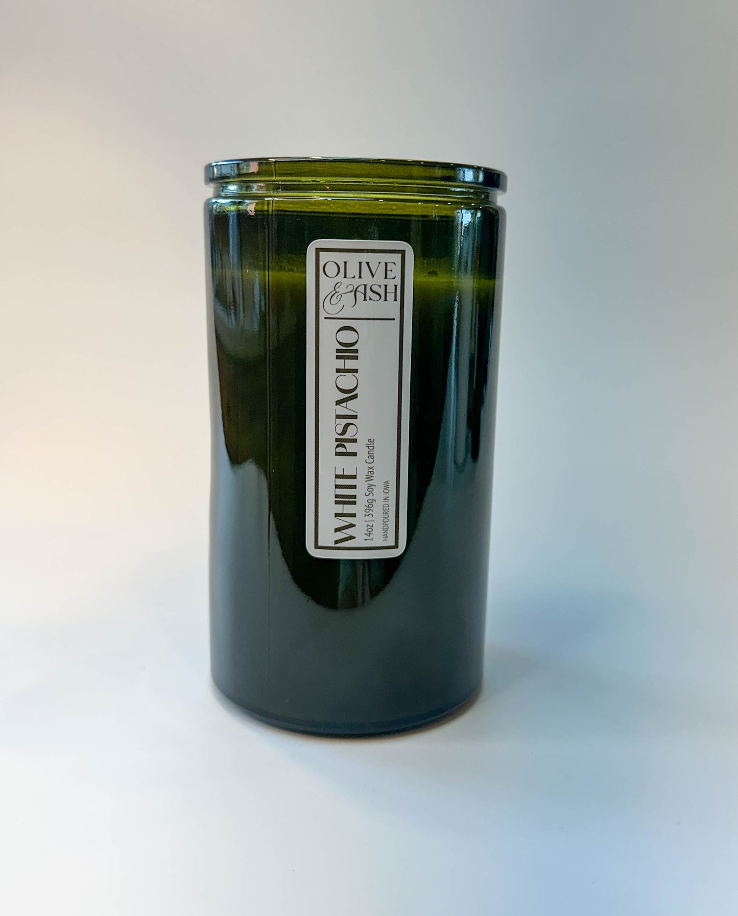 White Pistachio Soy Candle