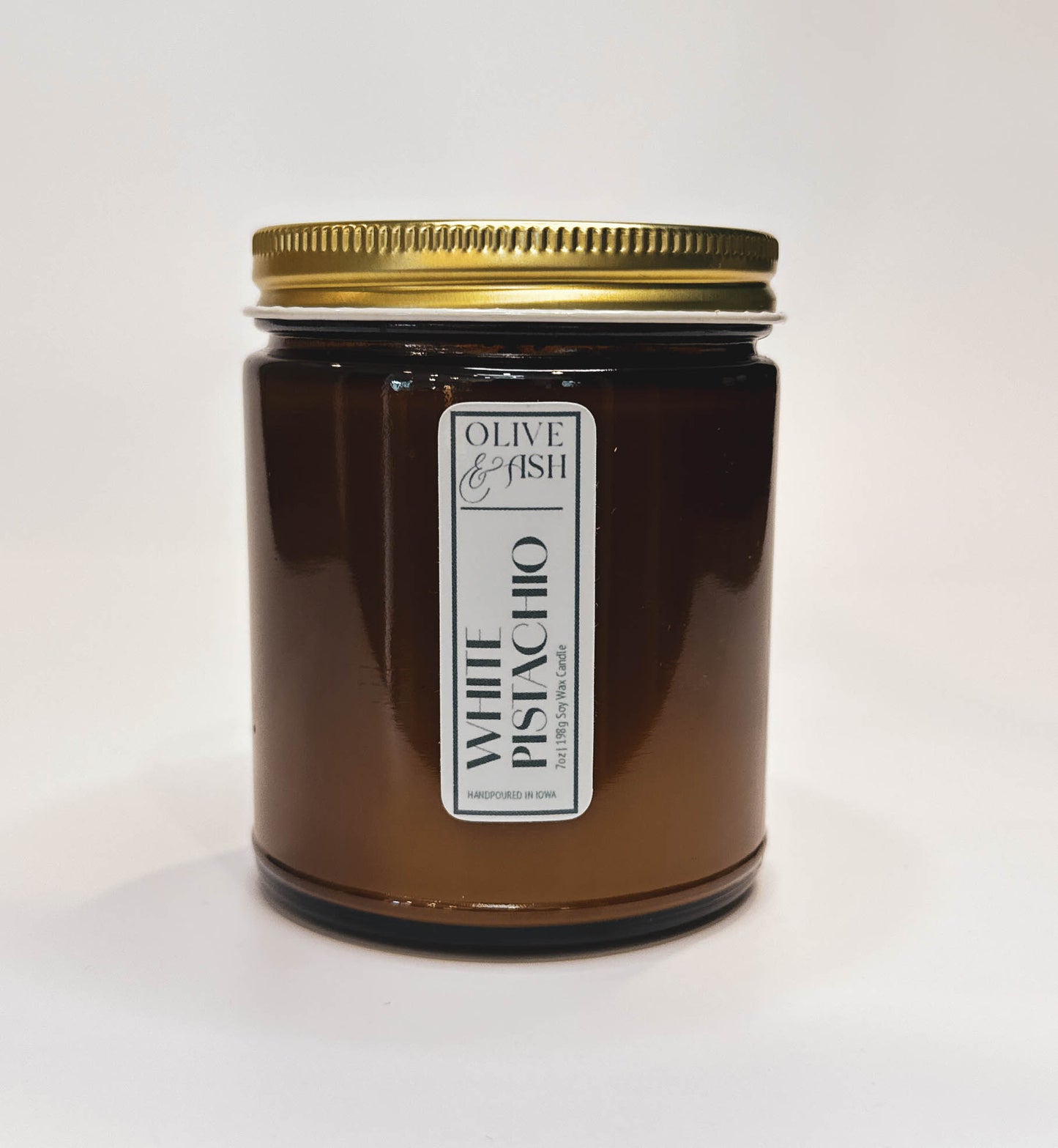 White Pistachio Soy Candle