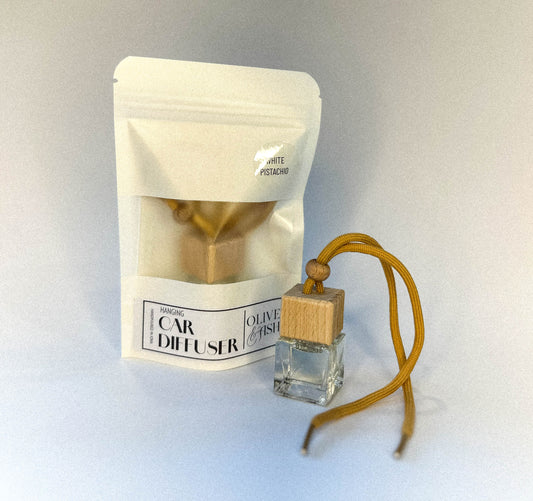 White Pistachio Car Diffuser